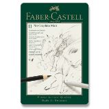Grafitová tužka Faber-Castell Pitt Graphite Matt - sada 11 ks