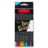 Pastelky Faber-Castell Black Edition - 12 barev - Pastelky Pastelky Faber-Castell Black Edition 12 barev