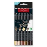 Pastelky Faber-Castell Black Edition Skin Tones - 12 barev Pastelky Faber-Castell Black Edition Skin Tones - 12 barev