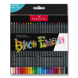 Pastelky Faber-Castell Black Edition 24 barev