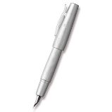Plnicí pero Faber-Castell e-motion Pure Silver - hrot F
