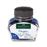 Lahvičkový inkoust Faber-Castell, 30 ml - modrý Lahvičkový inkoust Faber-Castell, 30 ml - modrý