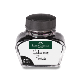 Lahvičkový inkoust Faber-Castell, 30 ml - černý - Psací potřeby Inkoust Faber-Castell 30 ml, výběr barev černý