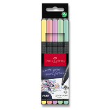 Fineliner Faber-Castell Grip - 5 barev, pastel Fineliner Faber-Castell Grip - 5 barev, pastel