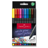 Fineliner Faber-Castell Grip 10 barev