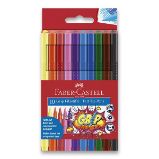 Dětské fixy Faber-Castell Grip - 10 barev - Fixy Dětské fixy Faber-Castell Grip 10 barev