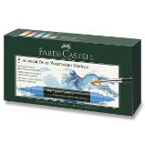 Akvarelové popisovače Faber-Castell Albrecht Dürer - 5 barev - Zvýrazňovače, popisovače Akvarelové popisovače Faber-Castell Albrecht Dürer 5 barev