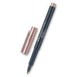 Popisovač Faber-Castell Metallics - růžová Popisovač Faber-Castell Metallics - růžová