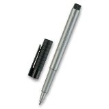 Popisovač Faber-Castell Pitt Artist Pen Metallic - stříbrný Popisovač Faber-Castell Pitt Artist Pen Metallic - stříbrný