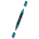Akrylový popisovač Faber-Castell Multimark - 313, turquoise