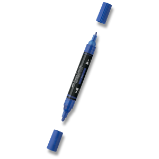 Akrylový popisovač Faber-Castell Multimark - 120, blue - Zvýrazňovače, popisovače Akrylový popisovač Faber-Castell Multimark - 120, blue