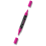 Akrylový popisovač Faber-Castell Multimark - 125, fuchsia Akrylový popisovač Faber-Castell Multimark - 125, fuchsia