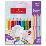 Pastelky Faber-Castell Colour Grip Unicorn - 18 + 6 barev