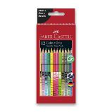 Pastelky Faber-Castell Grip 2001 - speciální edice, 12 barev