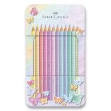 Pastelky Faber-Castell Sparkle - 12 barev