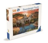 Puzzle Zebry 500 dílků Puzzle Zebry 500 dílků