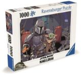 Puzzle Star Wars: Mandalorian 1000 dílků - Puzzle Puzzle Star Wars: Mandalorian 1000 dílků