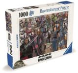Puzzle Challenge: Star Wars Baby Yoda 1000 dílků - Puzzle Puzzle Challenge: Star Wars: Mandalorian 1000 dílků