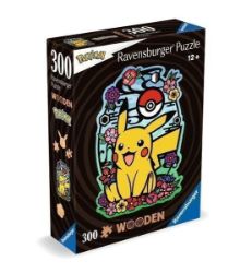 Dřevěné puzzle Pikachu 300 dílků Dřevěné puzzle Pikachu 300 dílků