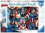 Puzzle Marvel: Kapitán Amerika 100 dílků Puzzle Marvel: Kapitán Amerika 100 dílků