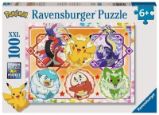 Puzzle Hraví Pokémoni 100 dílků Puzzle Hraví Pokémoni 100 dílků