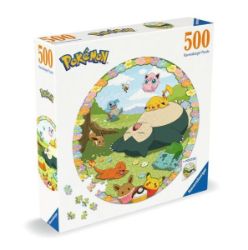 Kruhové puzzle Roztomilí Pokémoni 500 dílků Kruhové puzzle Roztomilí Pokémoni 500 dílků