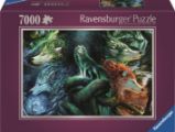 Puzzle Mystičtí vlci 7000 dílků Puzzle Mystičtí vlci 7000 dílků