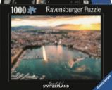 Puzzle Západ slunce v srdci Ženevy 1000 dílků Puzzle Západ slunce v srdci Ženevy 1000 dílků