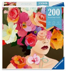 Puzzle Květinová hlava Růže 200 dílků Puzzle Květinová hlava Růže 200 dílků