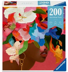 Puzzle Květinová hlava Lilie 200 dílků Puzzle Květinová hlava Lilie 200 dílků