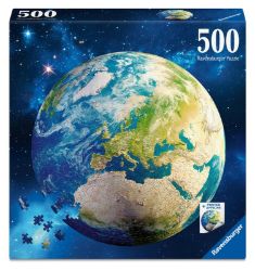 Kruhové puzzle: Planeta Země 500 dílků Kruhové puzzle: Planeta Země 500 dílků