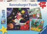 Puzzle Profese z říše fantazie 3x49 dílků Puzzle Profese z říše fantazie 3x49 dílků