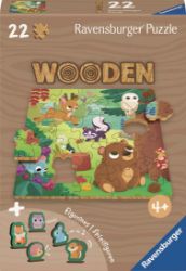 Dřevěné puzzle Džungle 22 dílků Dřevěné puzzle Džungle 22 dílků