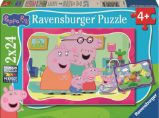 Puzzle Prasátko Peppa 2x24 dílků - Puzzle Puzzle Prasátko Peppa 2x24 dílků