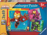 Puzzle Iron Man a jeho úžasní přátelé 3x49 dílků Puzzle Iron Man a jeho úžasní přátelé 3x49 dílků