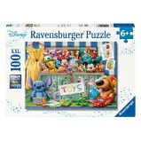 Puzzle Pohádkové Disney-Pixar postavy 100 dílků - Dětské puzzle Puzzle Pohádkové Disney-Pixar postavy 100 dílků