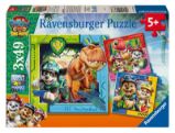 Puzzle Tlapková patrola: Dinosauří film 3x49 dílků Puzzle Tlapková patrola: Dinosauří film 3x49 dílků