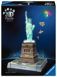 3D Puzzle Iconics: Socha svobody (Noční edice) 108 dílků 3D Puzzle Iconics: Socha svobody (Noční edice) 108 dílků