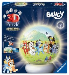 3D Puzzle-Ball: Bluey (Noční edice) 72 dílků 3D Puzzle-Ball: Bluey (Noční edice) 72 dílků