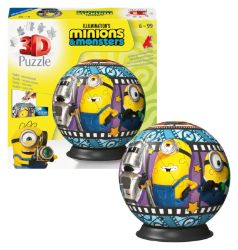 3D Puzzle-Ball: Mimoni 3 72 dílků - 3D a 4D puzzle 3D Puzzle-Ball: Mimoni 3 72 dílků