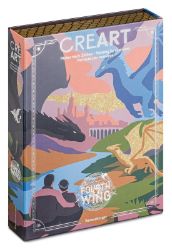 CreArt Čtvrté křídlo - Rebecca Yarros - Kreativní sady a materiály CreArt Čtvrté křídlo - Rebecca Yarros