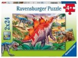 Puzzle Svět dinosaurů 2x24 dílků Puzzle Svět dinosaurů 2x24 dílků