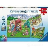 Puzzle Obnovitelná energie 3x49 dílků Puzzle Obnovitelná energie 3x49 dílků