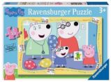 Puzzle Prasátko Peppa s kamarádkou 35 dílků - Puzzle Puzzle Prasátko Peppa s kamarádkou 35 dílků