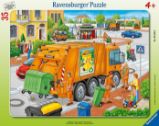Puzzle Odvoz odpadu 35 dílků Puzzle Odvoz odpadu 35 dílků