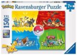 Ravensburger Puzzle - Druhy Pokémonů 150 XXL dílků - Dětské puzzle Ravensburger Puzzle - Druhy Pokémonů 150 XXL dílků