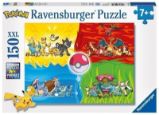 Ravensburger Puzzle - Druhy Pokémonů 150 XXL dílků - Dětské puzzle Ravensburger Puzzle - Druhy Pokémonů 150 XXL dílků