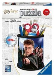 Puzzle 3D Stojan na tužky Harry Potter/54 dílků - 3D a 4D puzzle Puzzle 3D Stojan na tužky Harry Potter/54 dílků