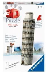 Ravensburger Puzzle Mini budova - Šikmá věž v Pise 54 dílků - Puzzle Ravensburger Puzzle Mini budova - Šikmá věž v Pise 54 dílků