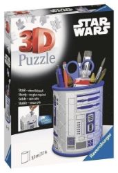 3D Puzzle: Stojan na tužky Star Wars 54 dílků - 3D a 4D puzzle Ravensburger Puzzle - Stojan na tužky Star Wars 54 dílků